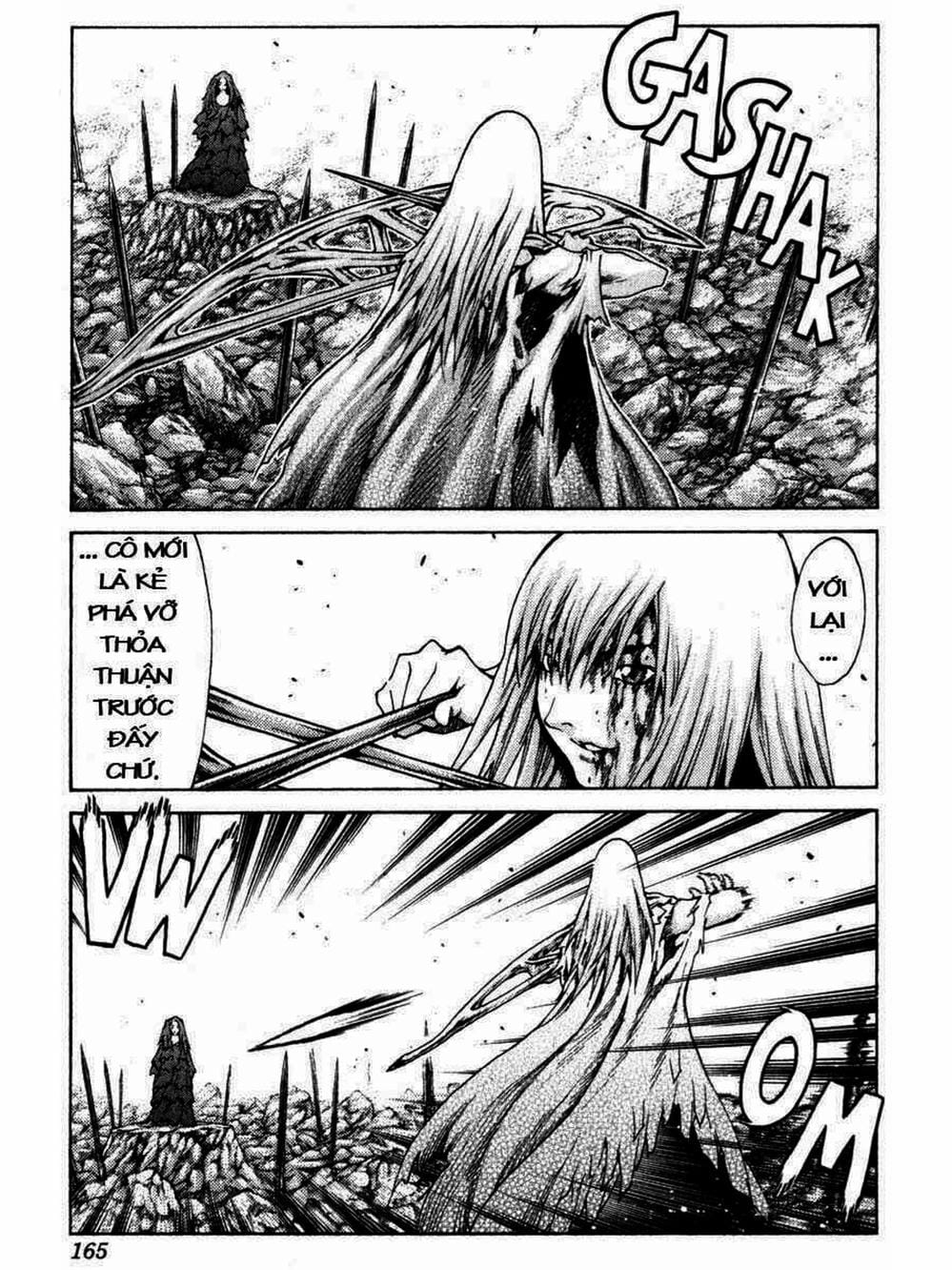 Truyện Tranh Claymore Mắt Bạc trang 4