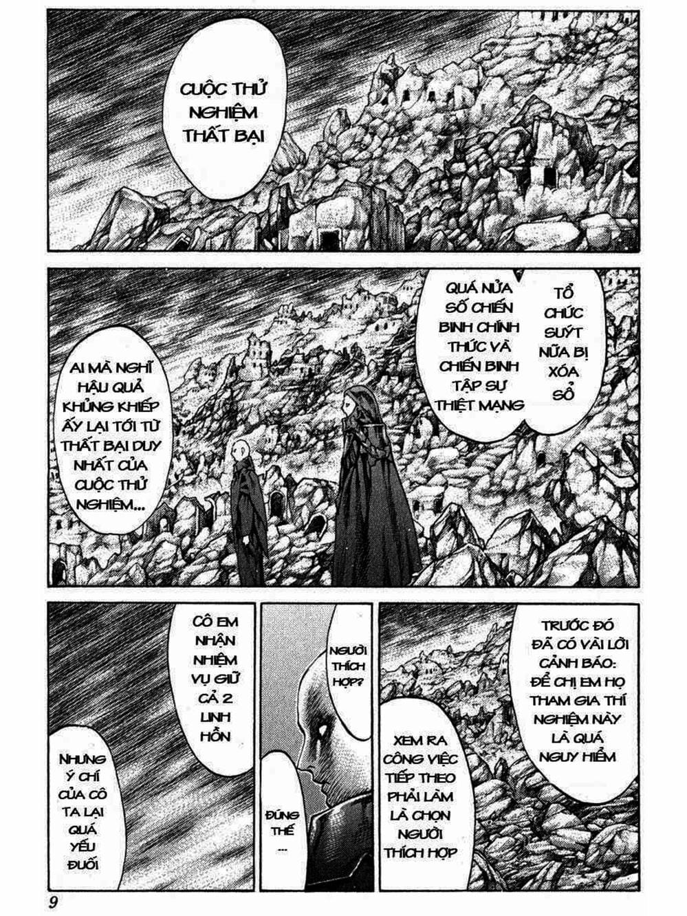 Truyện Tranh Claymore Mắt Bạc trang 4