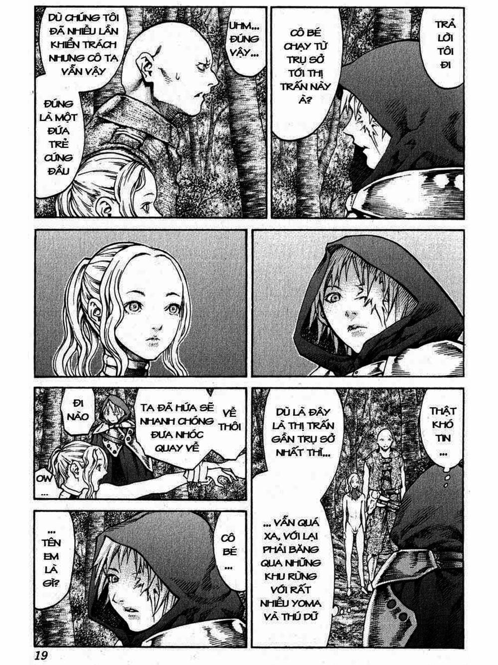 Truyện Tranh Claymore Mắt Bạc trang 4