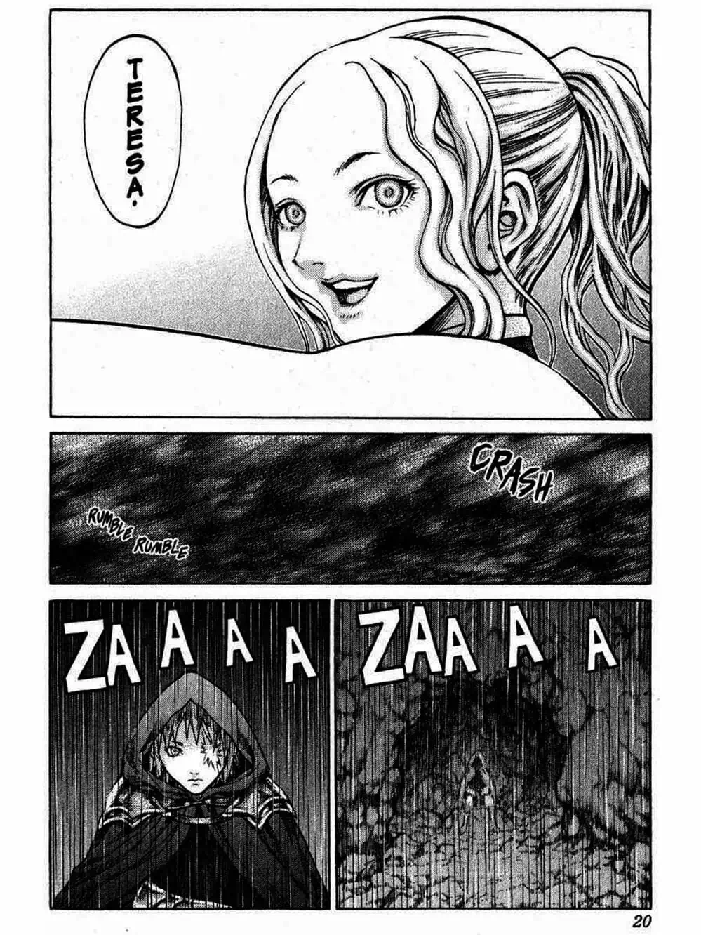 Truyện Tranh Claymore Mắt Bạc trang 4