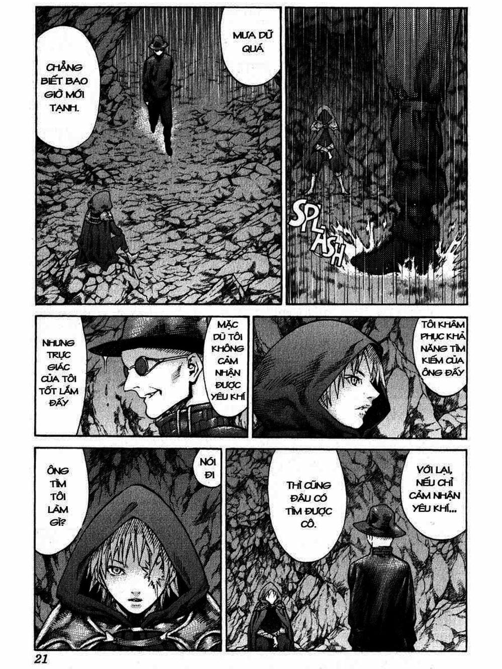 Truyện Tranh Claymore Mắt Bạc trang 4