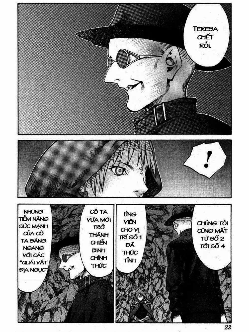 Truyện Tranh Claymore Mắt Bạc trang 4