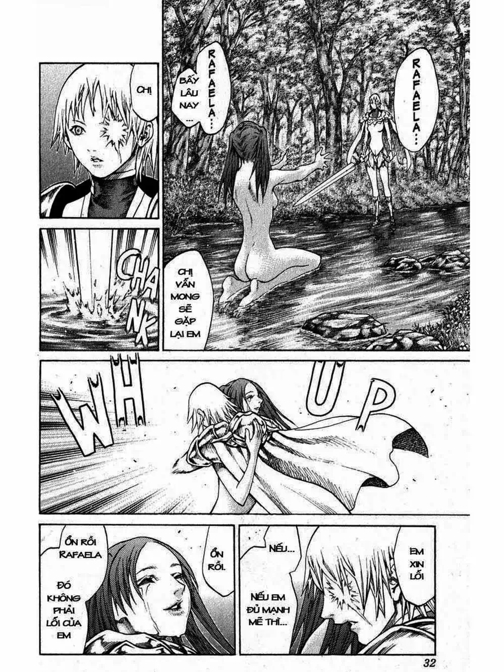 Truyện Tranh Claymore Mắt Bạc trang 4