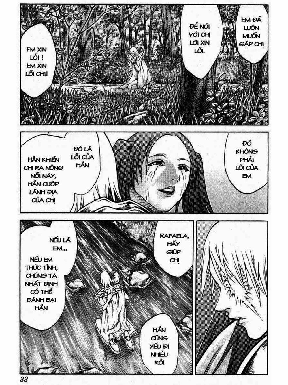 Truyện Tranh Claymore Mắt Bạc trang 4