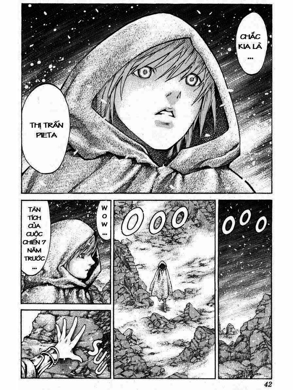 Truyện Tranh Claymore Mắt Bạc trang 4