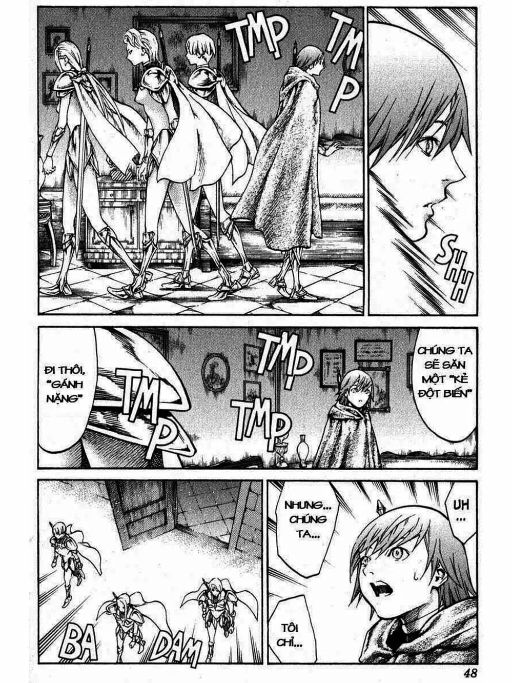 Truyện Tranh Claymore Mắt Bạc trang 4