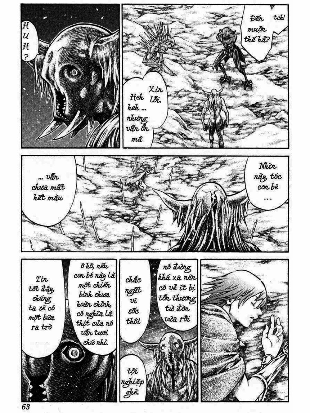 Truyện Tranh Claymore Mắt Bạc trang 4