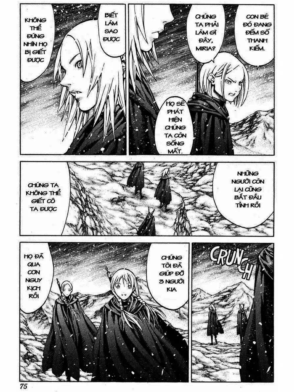 Truyện Tranh Claymore Mắt Bạc trang 4