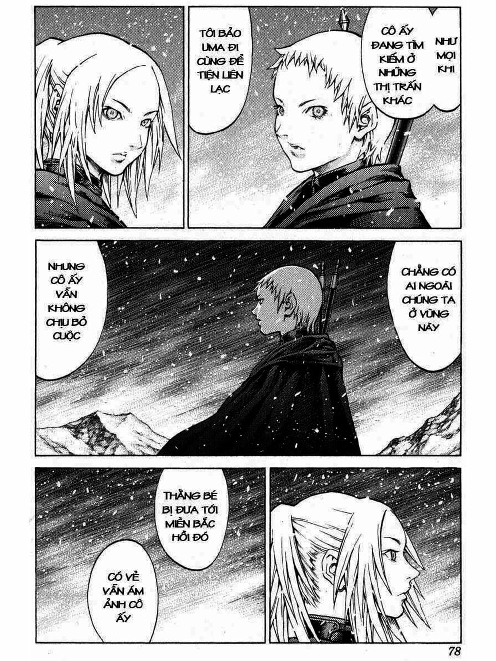 Truyện Tranh Claymore Mắt Bạc trang 4