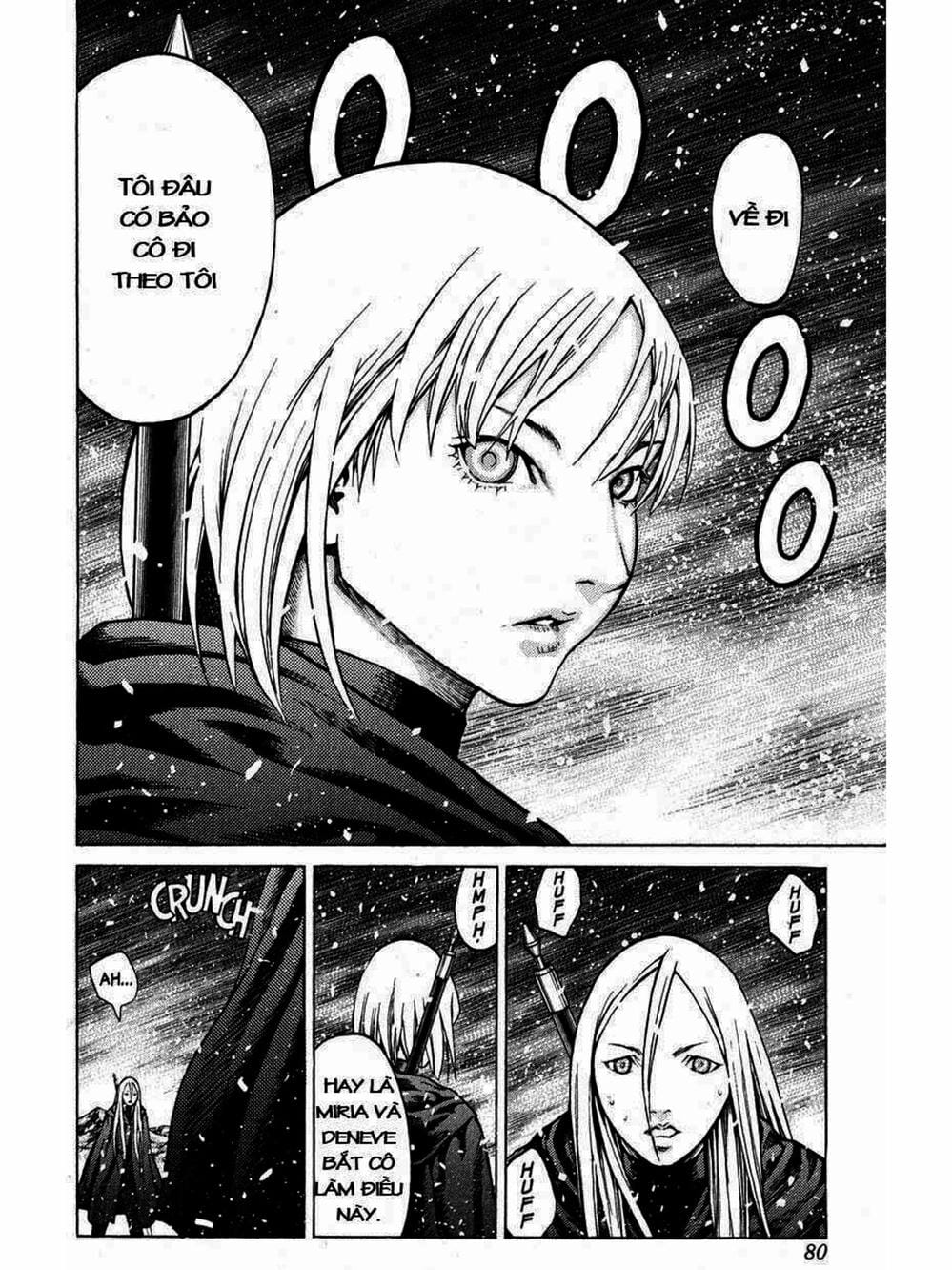 Truyện Tranh Claymore Mắt Bạc trang 4