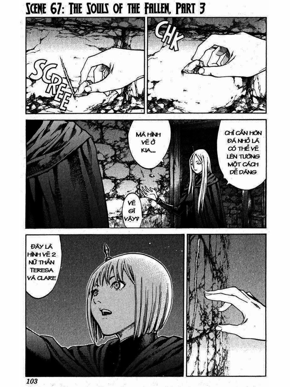Truyện Tranh Claymore Mắt Bạc trang 4