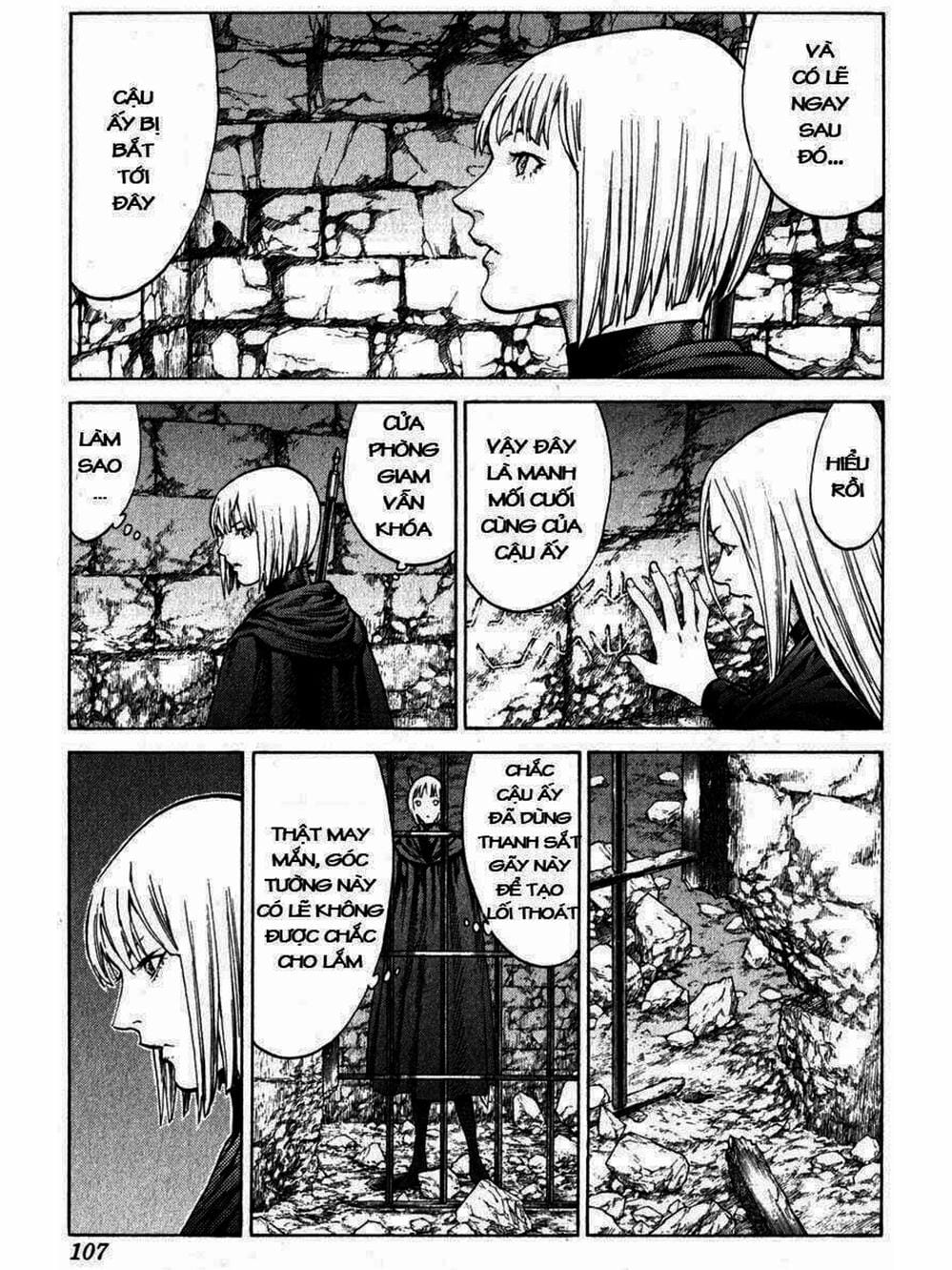 Truyện Tranh Claymore Mắt Bạc trang 4