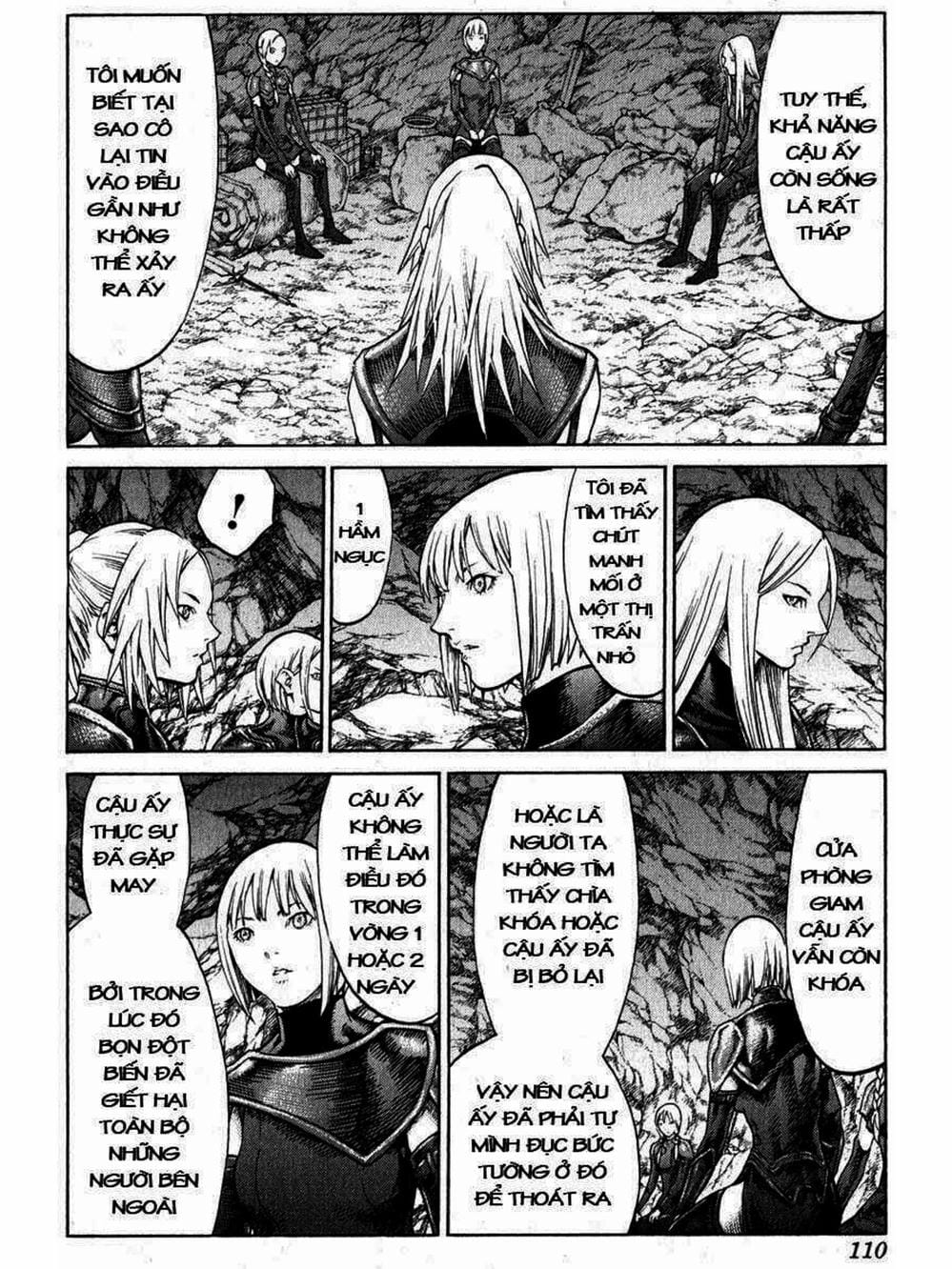 Truyện Tranh Claymore Mắt Bạc trang 4