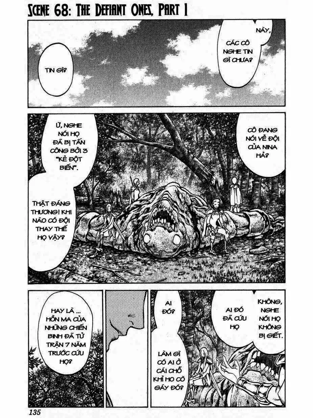 Truyện Tranh Claymore Mắt Bạc trang 4