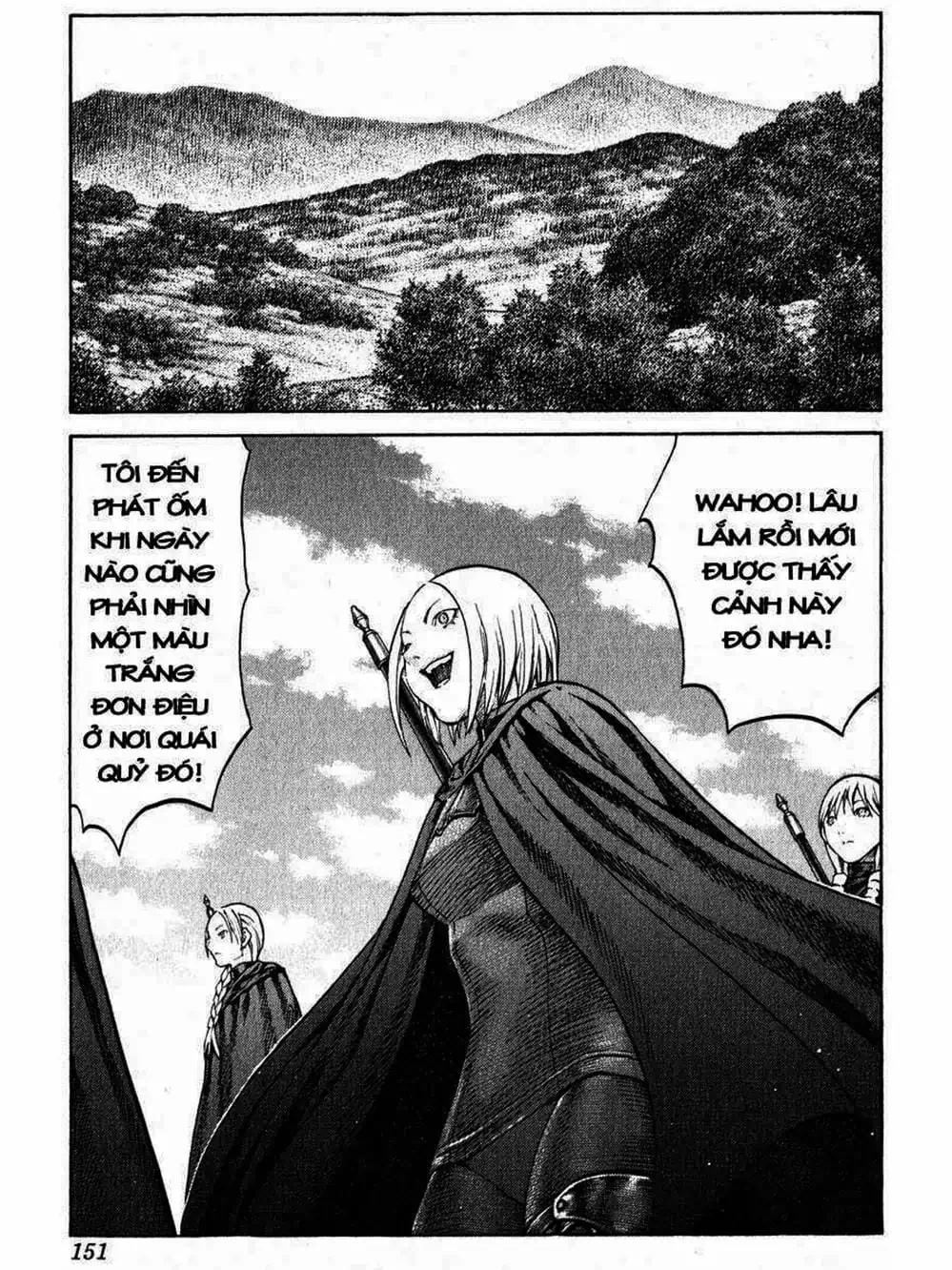 Truyện Tranh Claymore Mắt Bạc trang 4