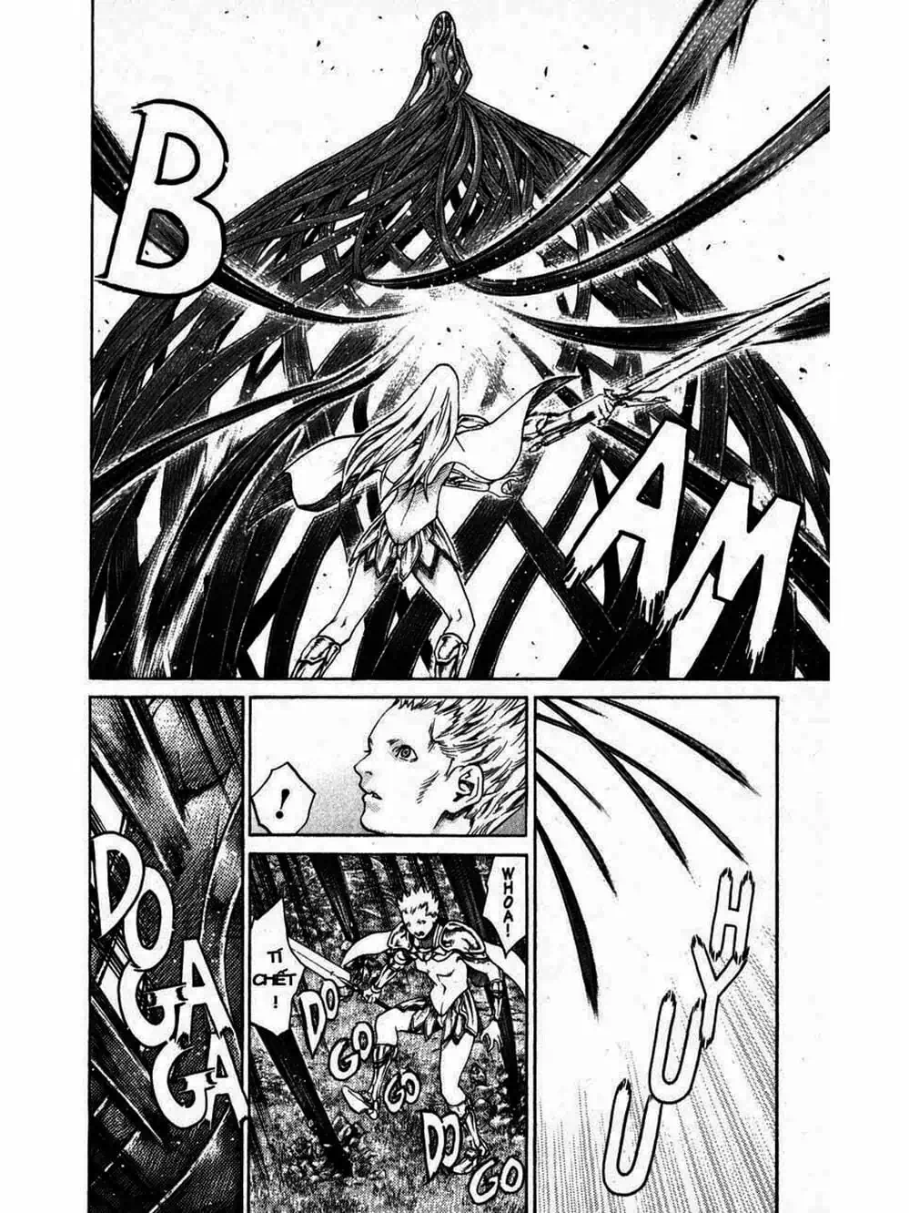 Truyện Tranh Claymore Mắt Bạc trang 4