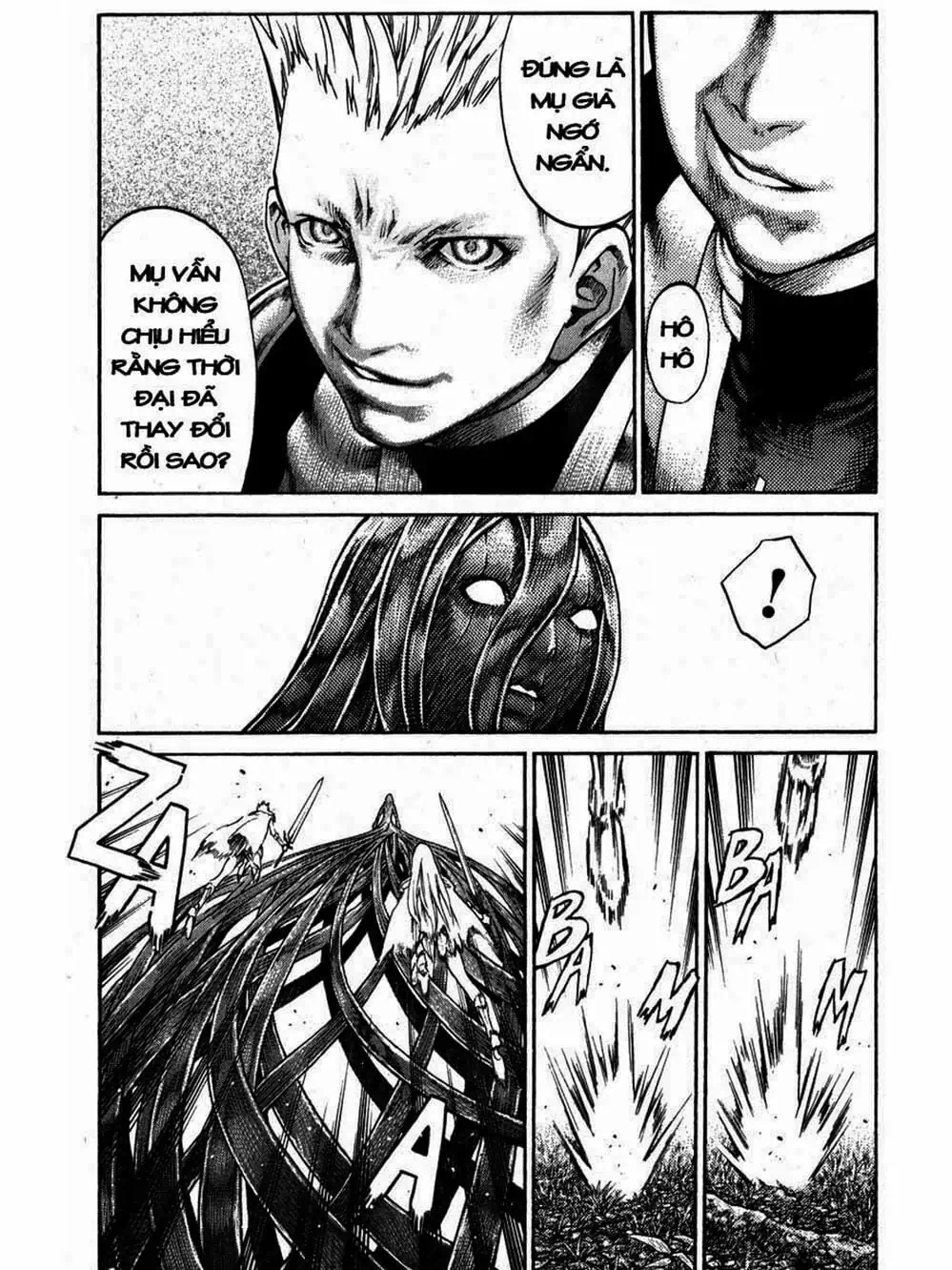 Truyện Tranh Claymore Mắt Bạc trang 4
