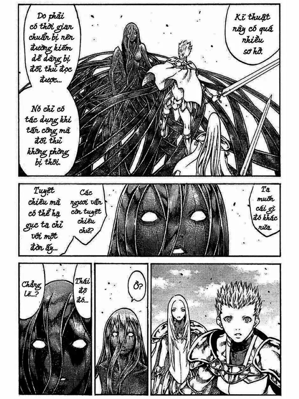 Truyện Tranh Claymore Mắt Bạc trang 4