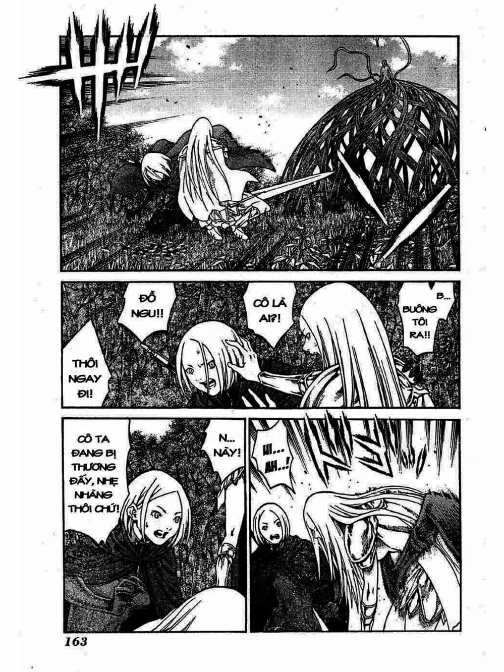 Truyện Tranh Claymore Mắt Bạc trang 4