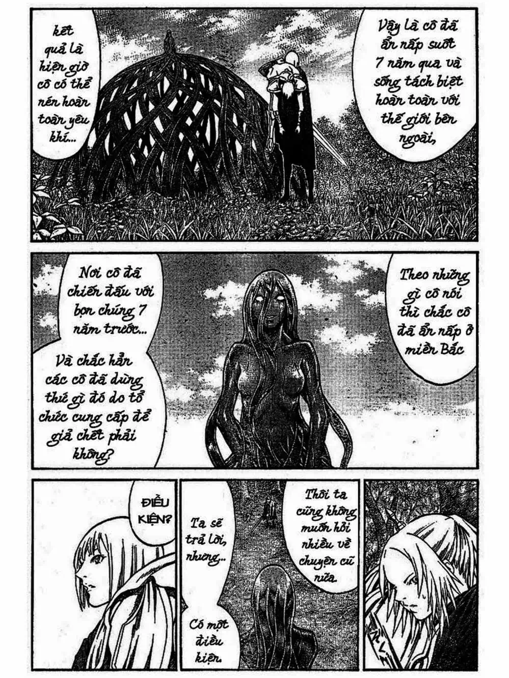 Truyện Tranh Claymore Mắt Bạc trang 4