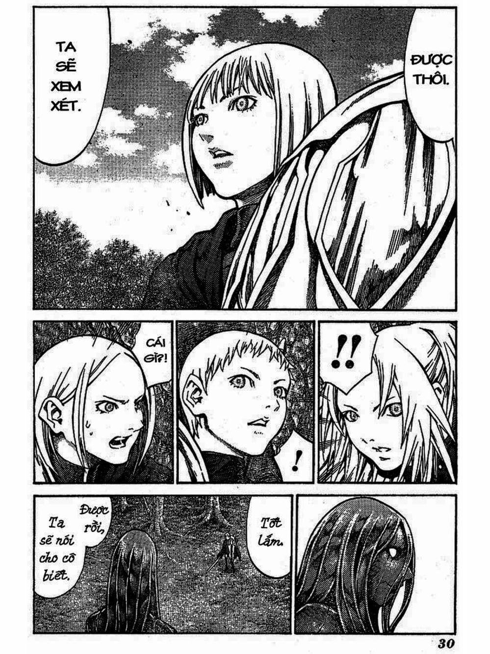 Truyện Tranh Claymore Mắt Bạc trang 4