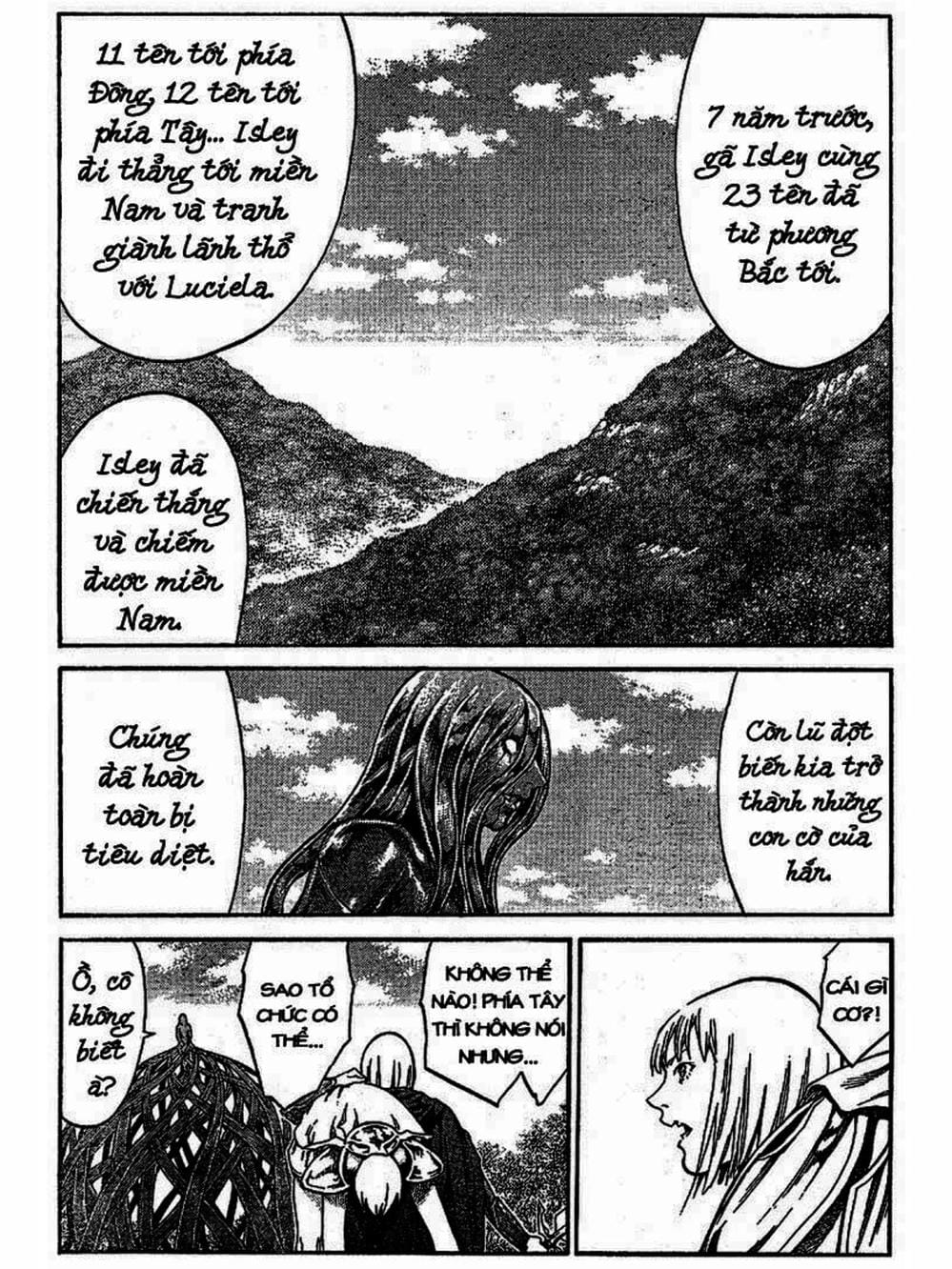 Truyện Tranh Claymore Mắt Bạc trang 4