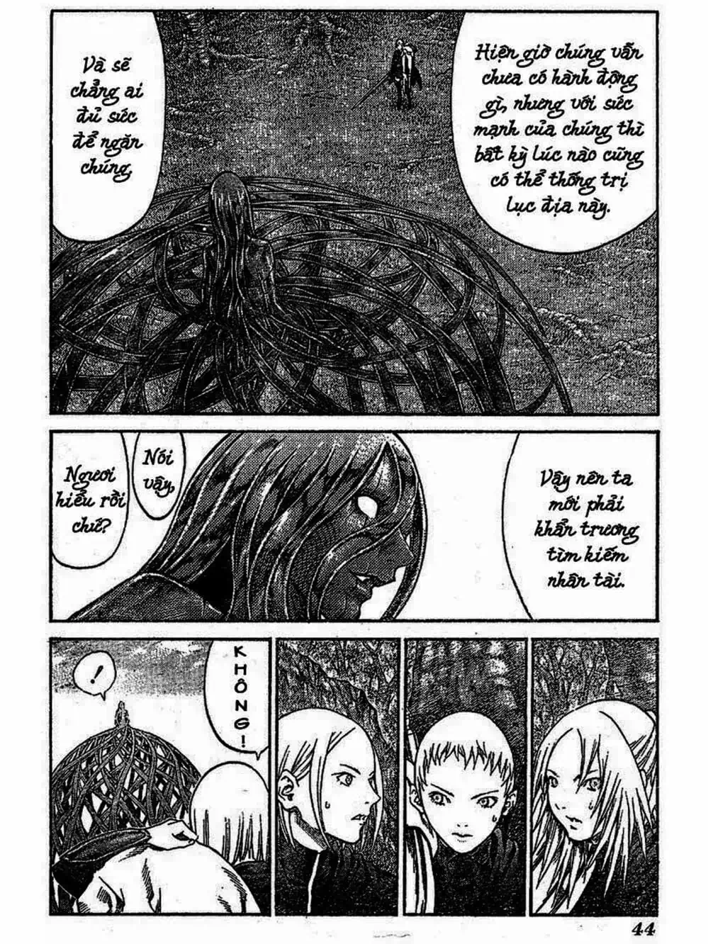 Truyện Tranh Claymore Mắt Bạc trang 4