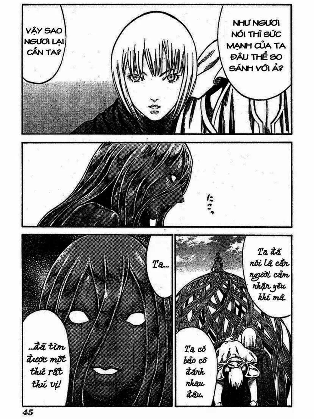 Truyện Tranh Claymore Mắt Bạc trang 4