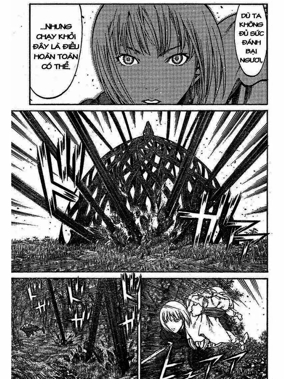 Truyện Tranh Claymore Mắt Bạc trang 4
