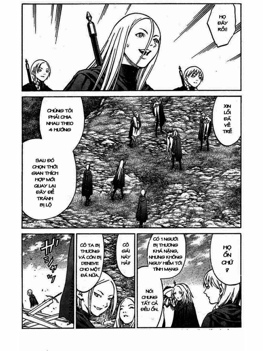 Truyện Tranh Claymore Mắt Bạc trang 4