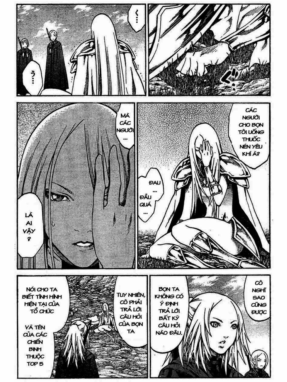 Truyện Tranh Claymore Mắt Bạc trang 4