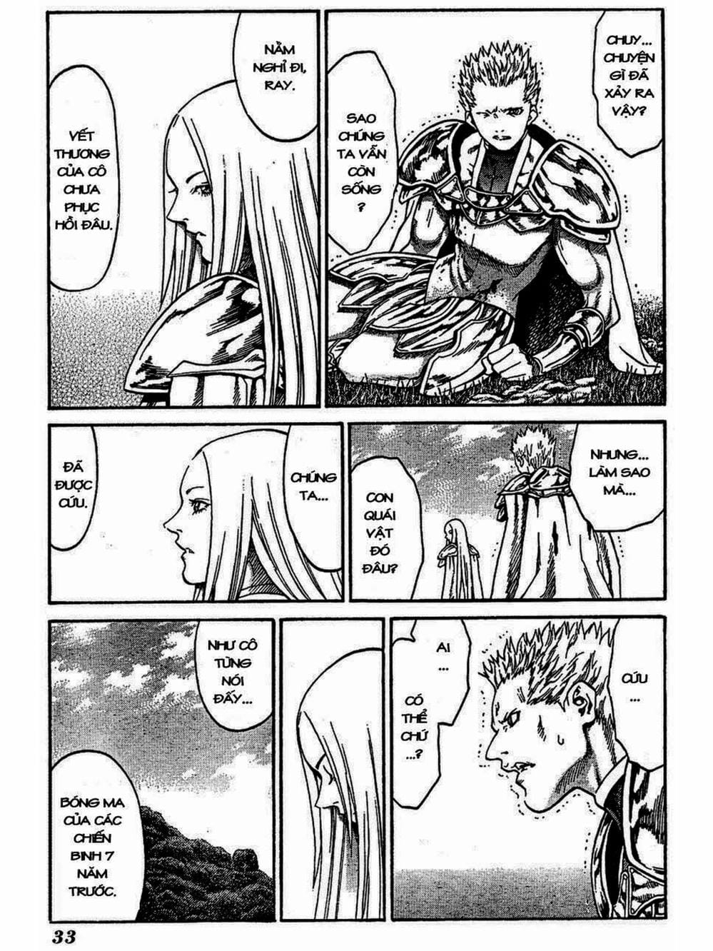 Truyện Tranh Claymore Mắt Bạc trang 4