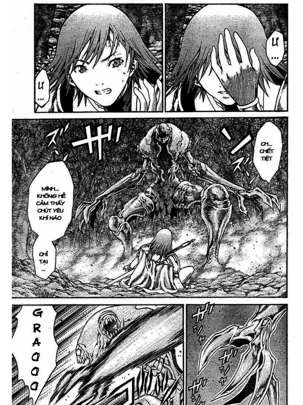 Truyện Tranh Claymore Mắt Bạc trang 4