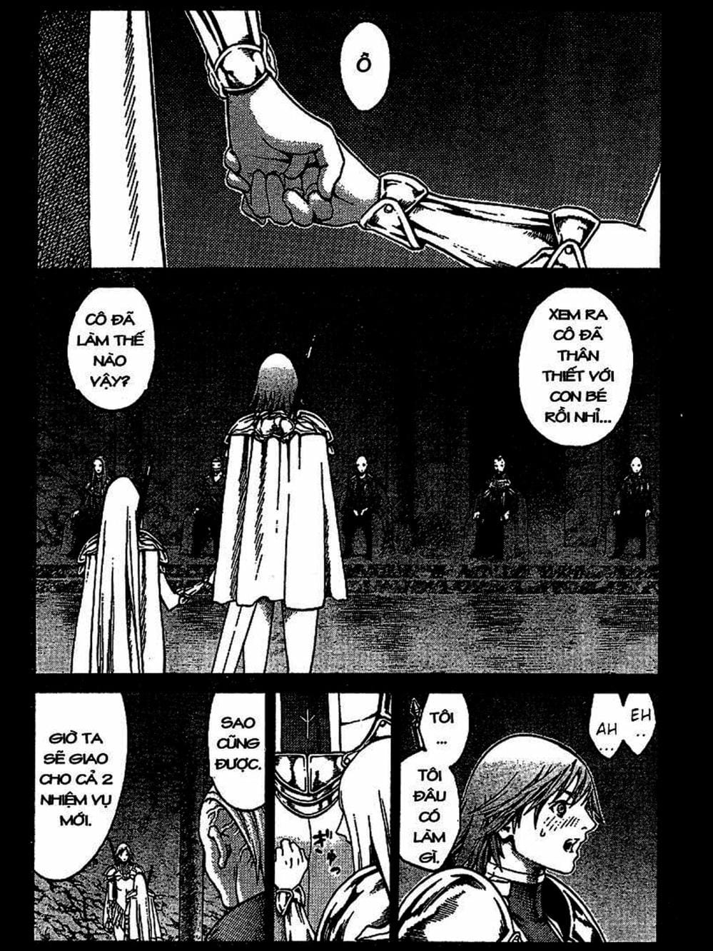 Truyện Tranh Claymore Mắt Bạc trang 4