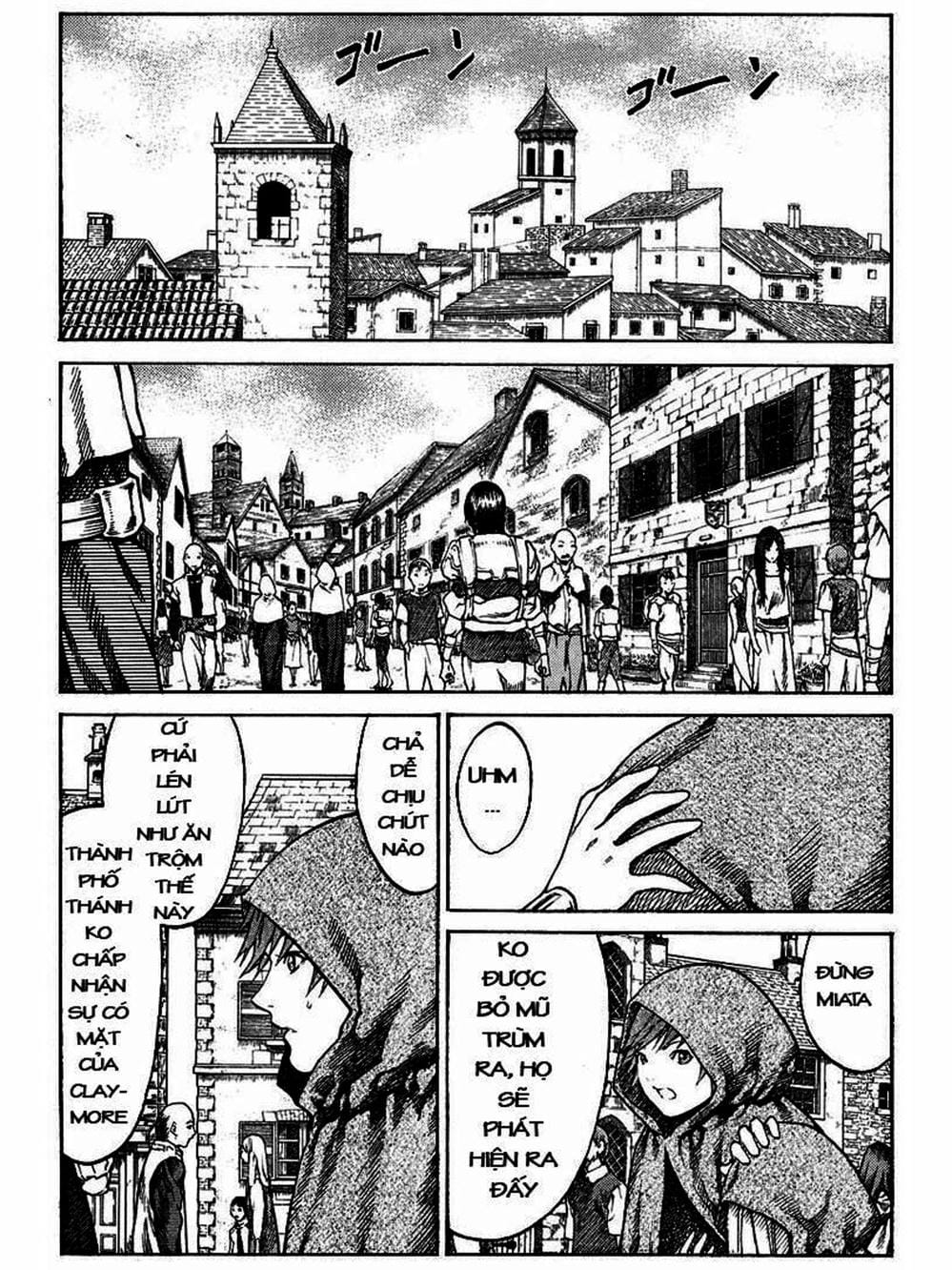 Truyện Tranh Claymore Mắt Bạc trang 4