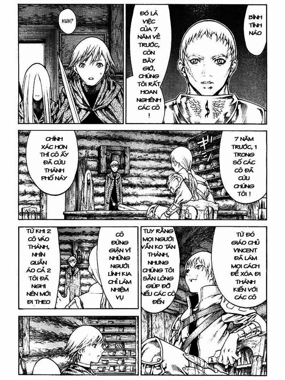 Truyện Tranh Claymore Mắt Bạc trang 4