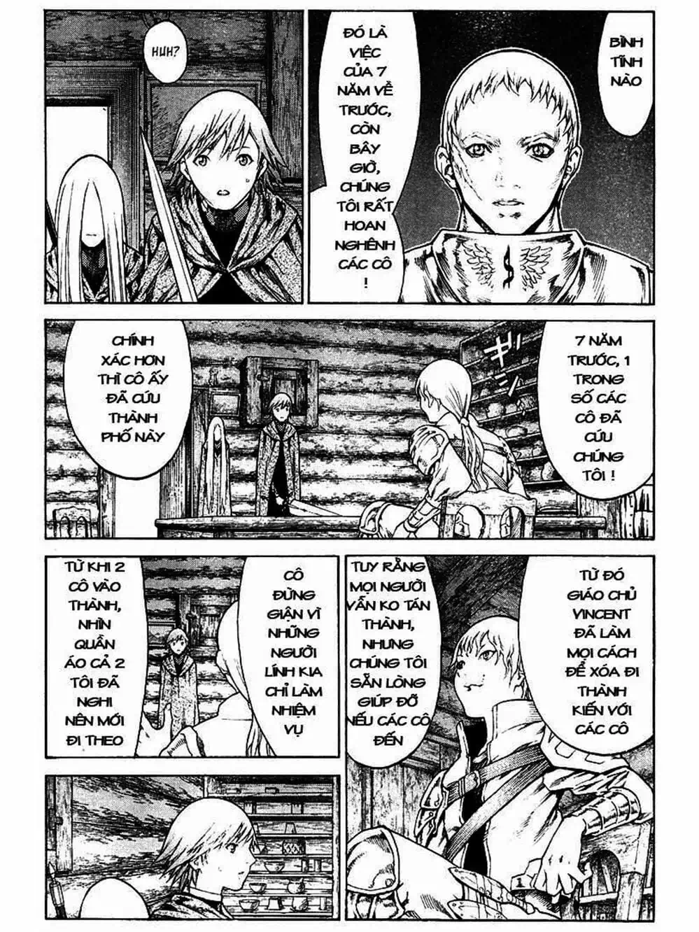 Truyện Tranh Claymore Mắt Bạc trang 4