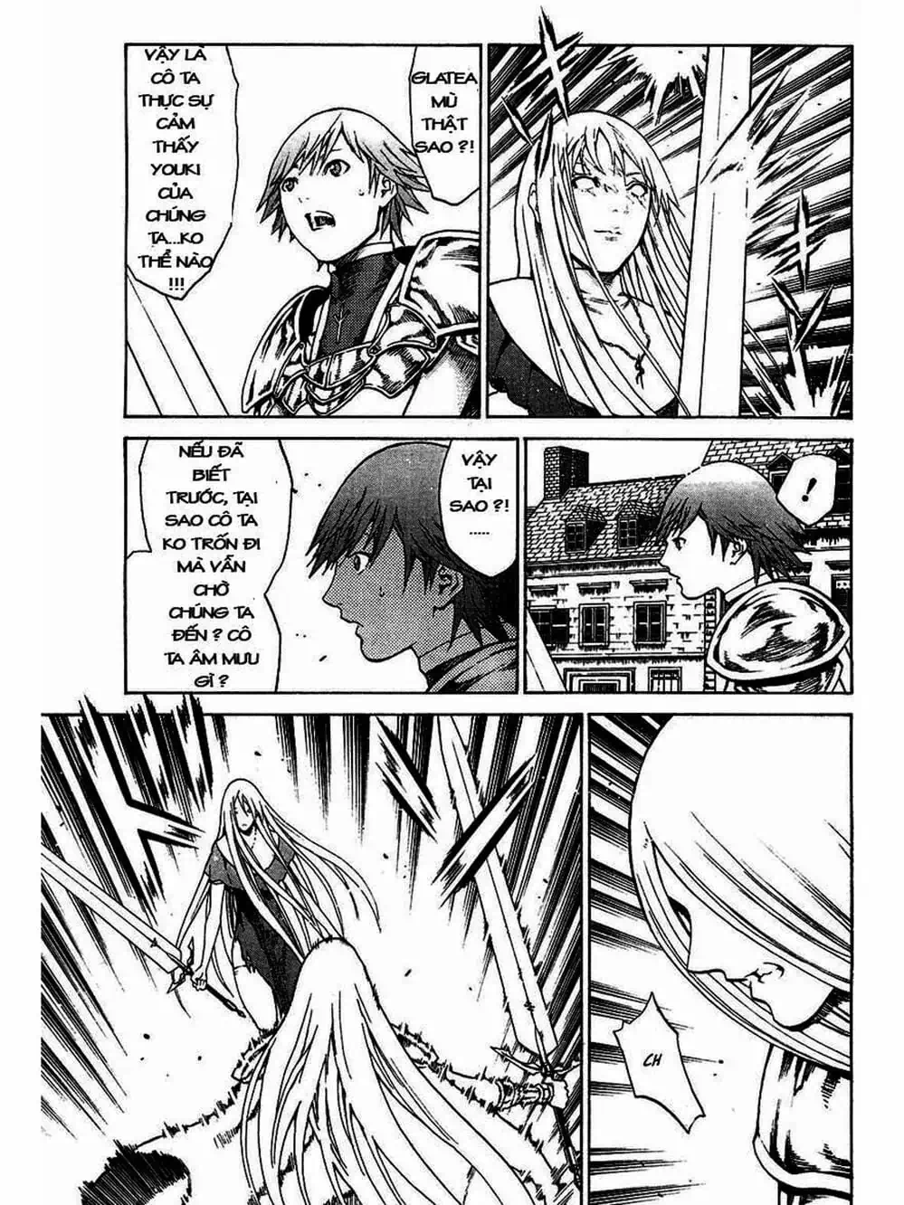 Truyện Tranh Claymore Mắt Bạc trang 4