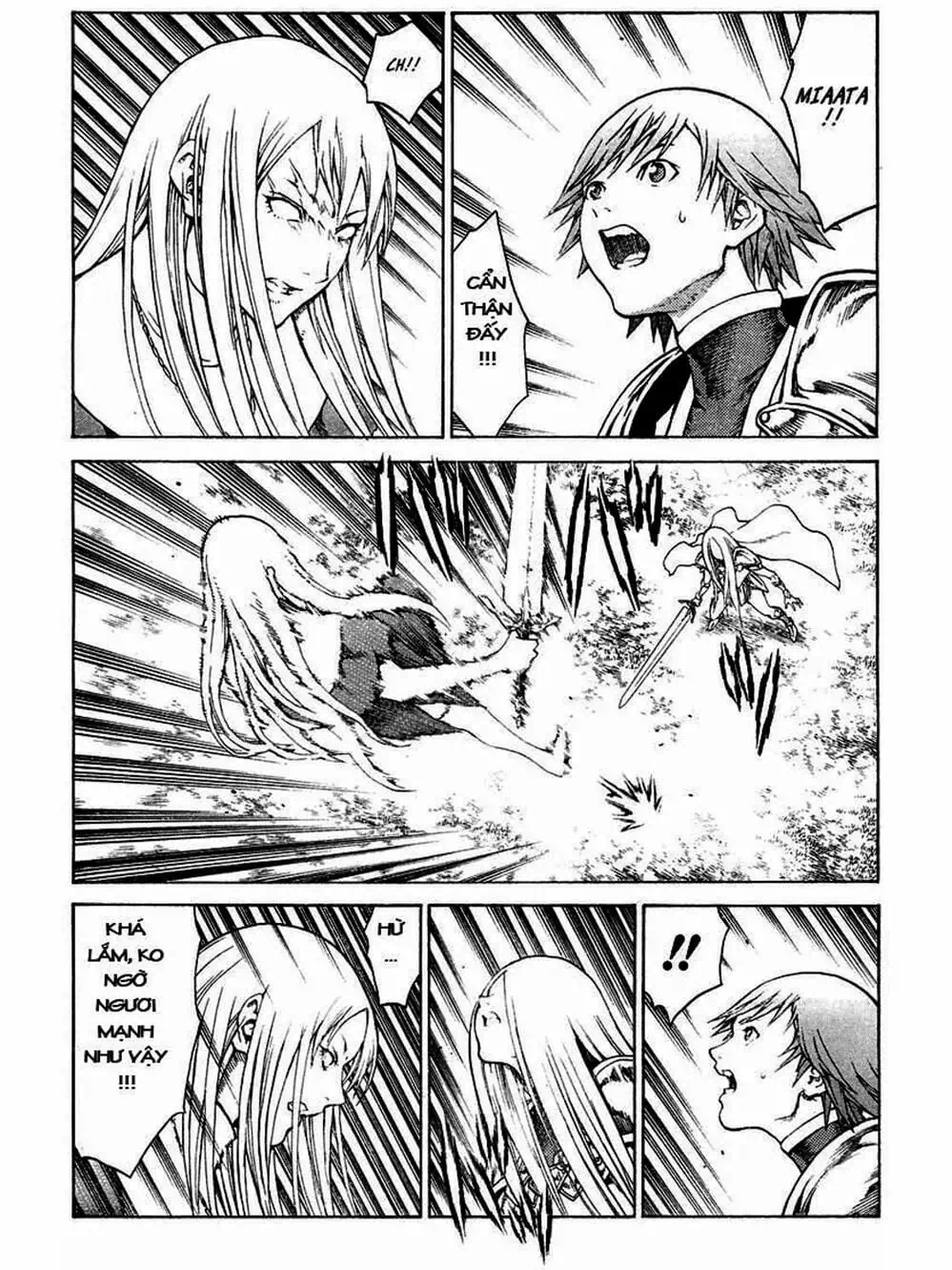 Truyện Tranh Claymore Mắt Bạc trang 4