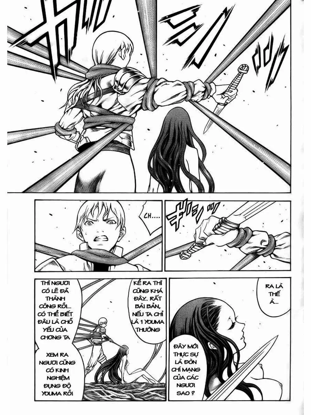 Truyện Tranh Claymore Mắt Bạc trang 4