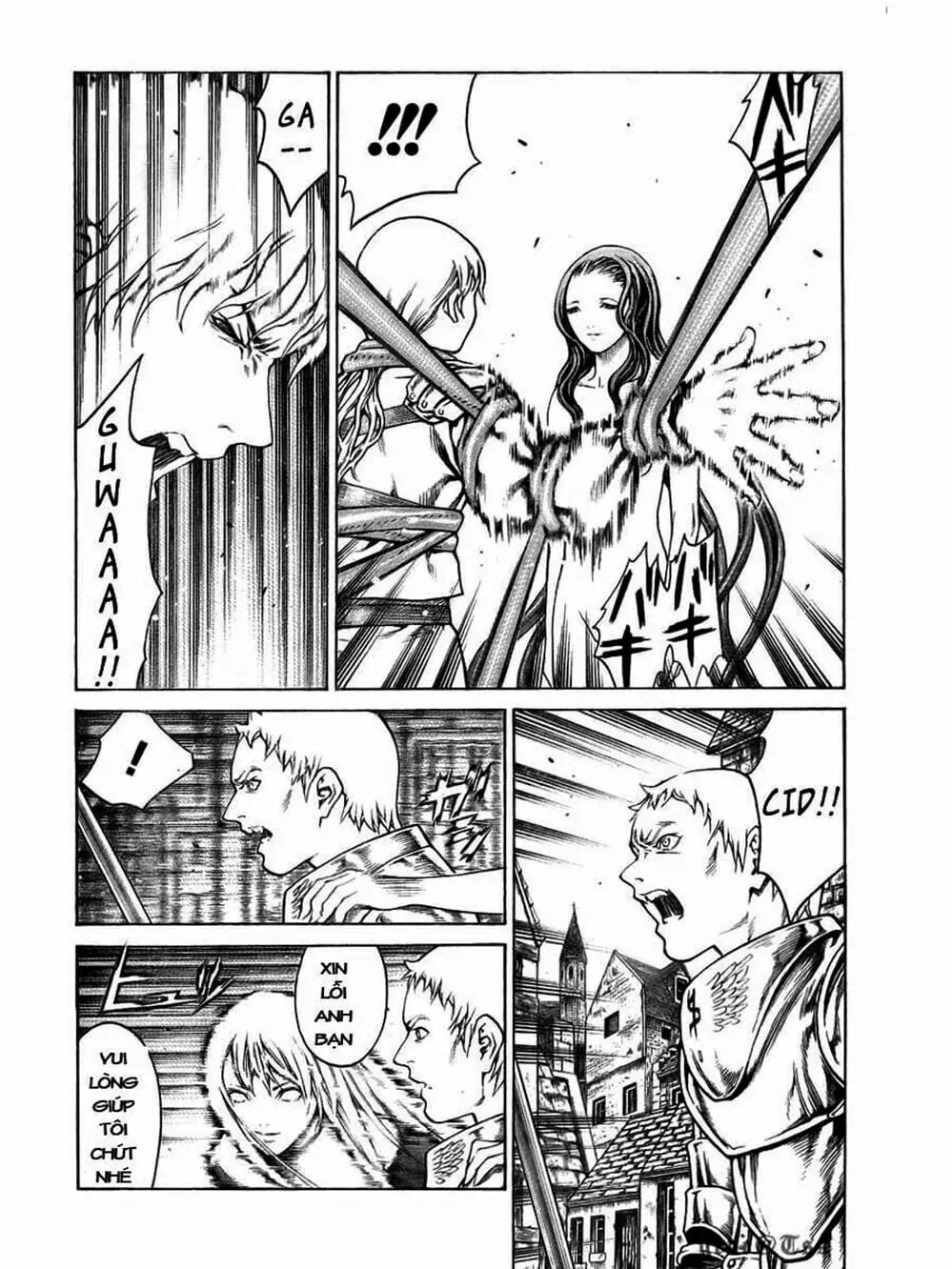 Truyện Tranh Claymore Mắt Bạc trang 4