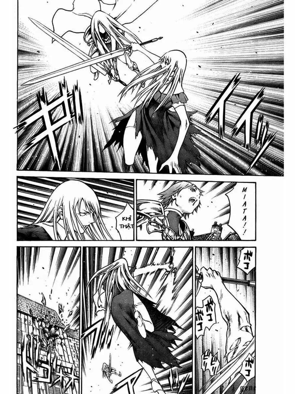 Truyện Tranh Claymore Mắt Bạc trang 4
