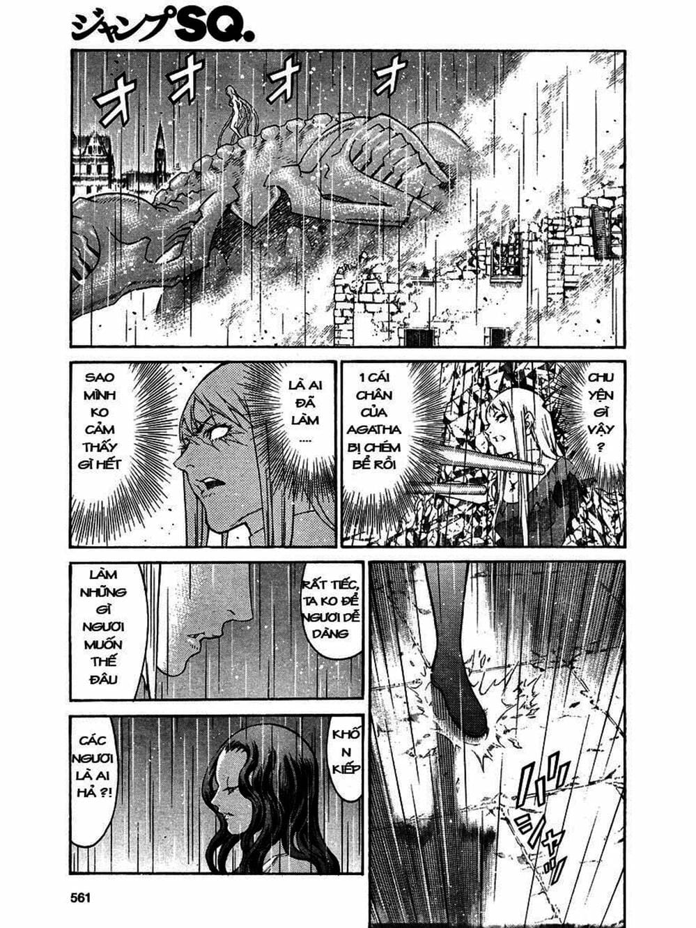 Truyện Tranh Claymore Mắt Bạc trang 4