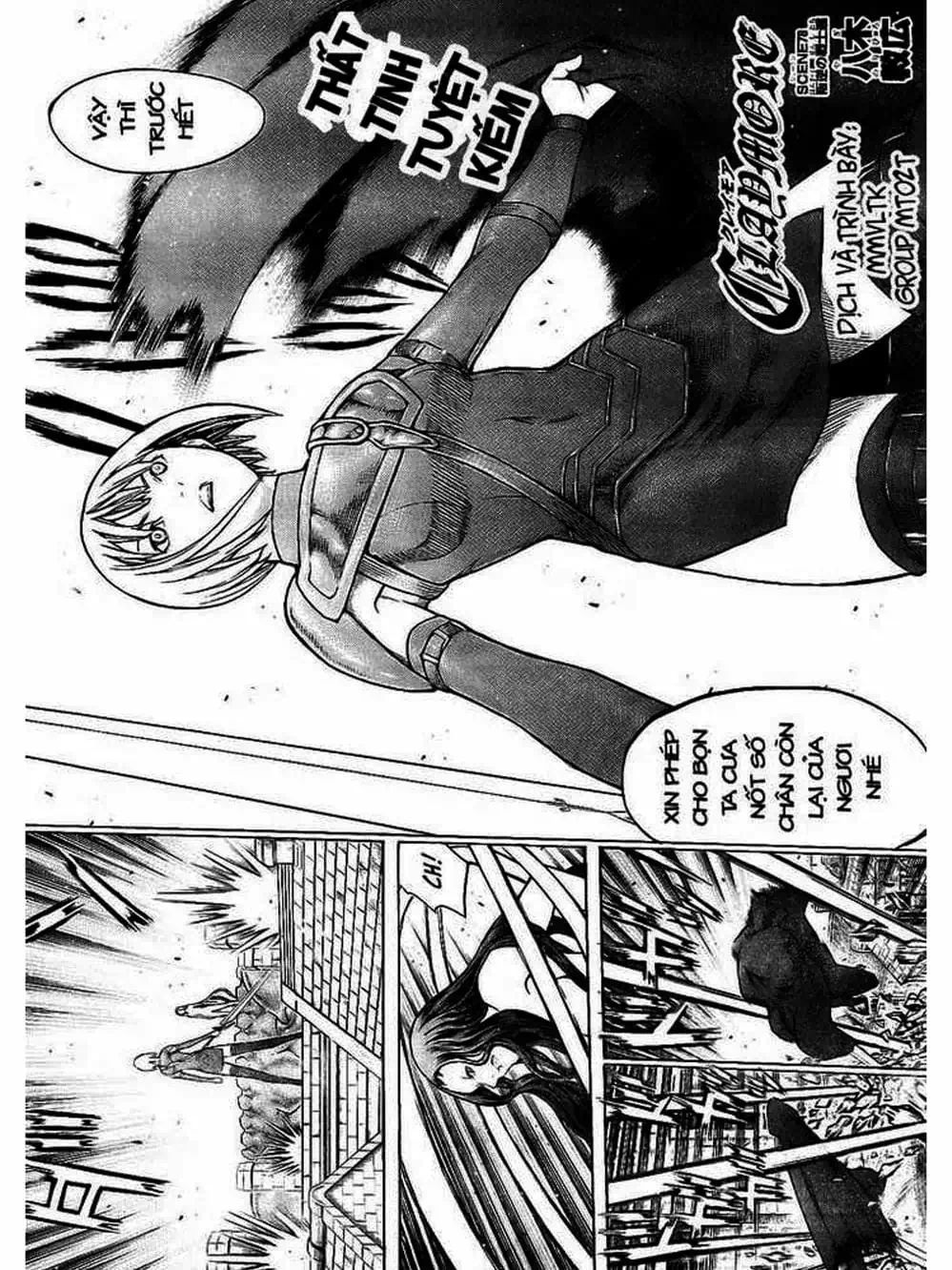 Truyện Tranh Claymore Mắt Bạc trang 4