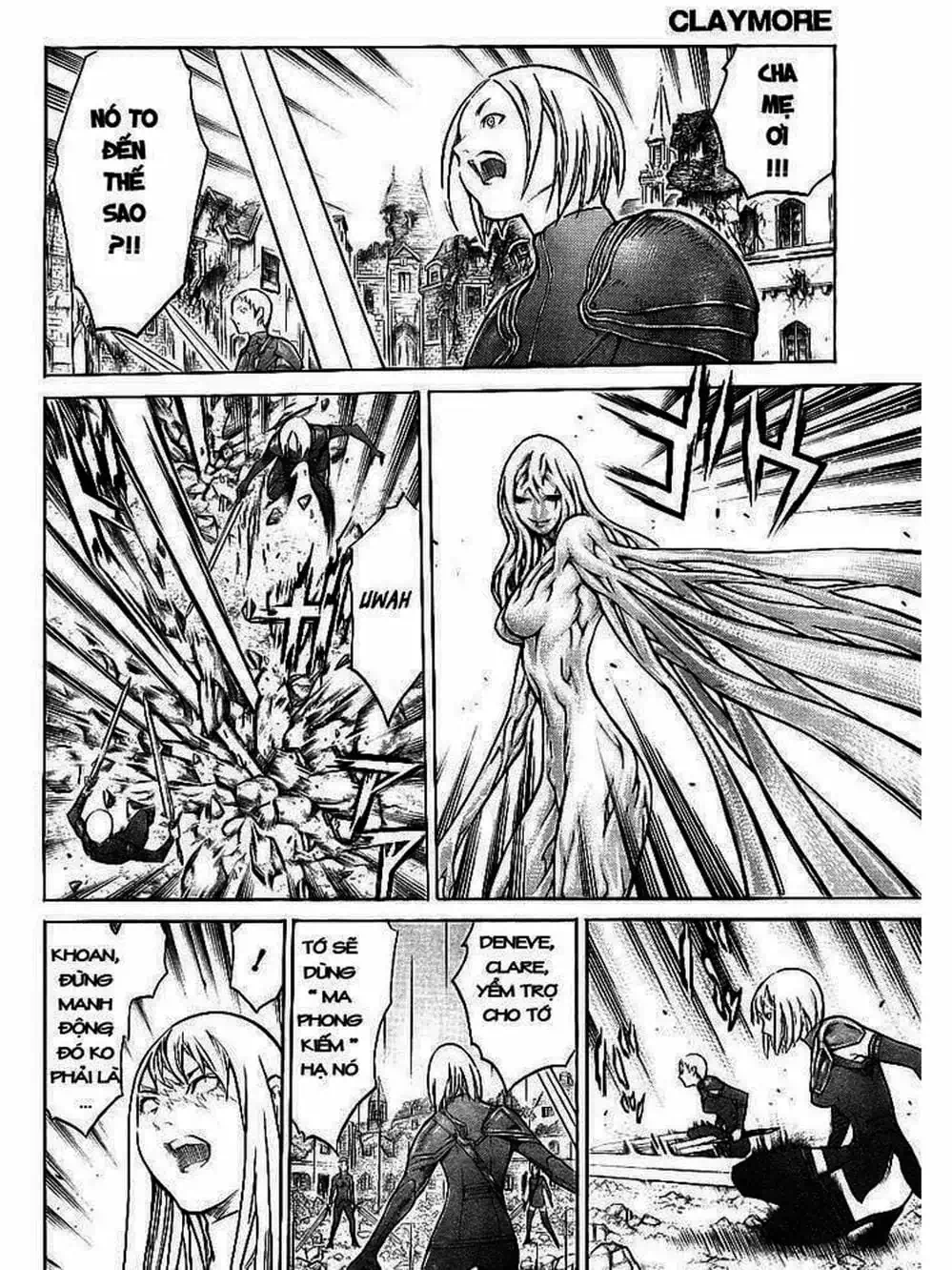 Truyện Tranh Claymore Mắt Bạc trang 4