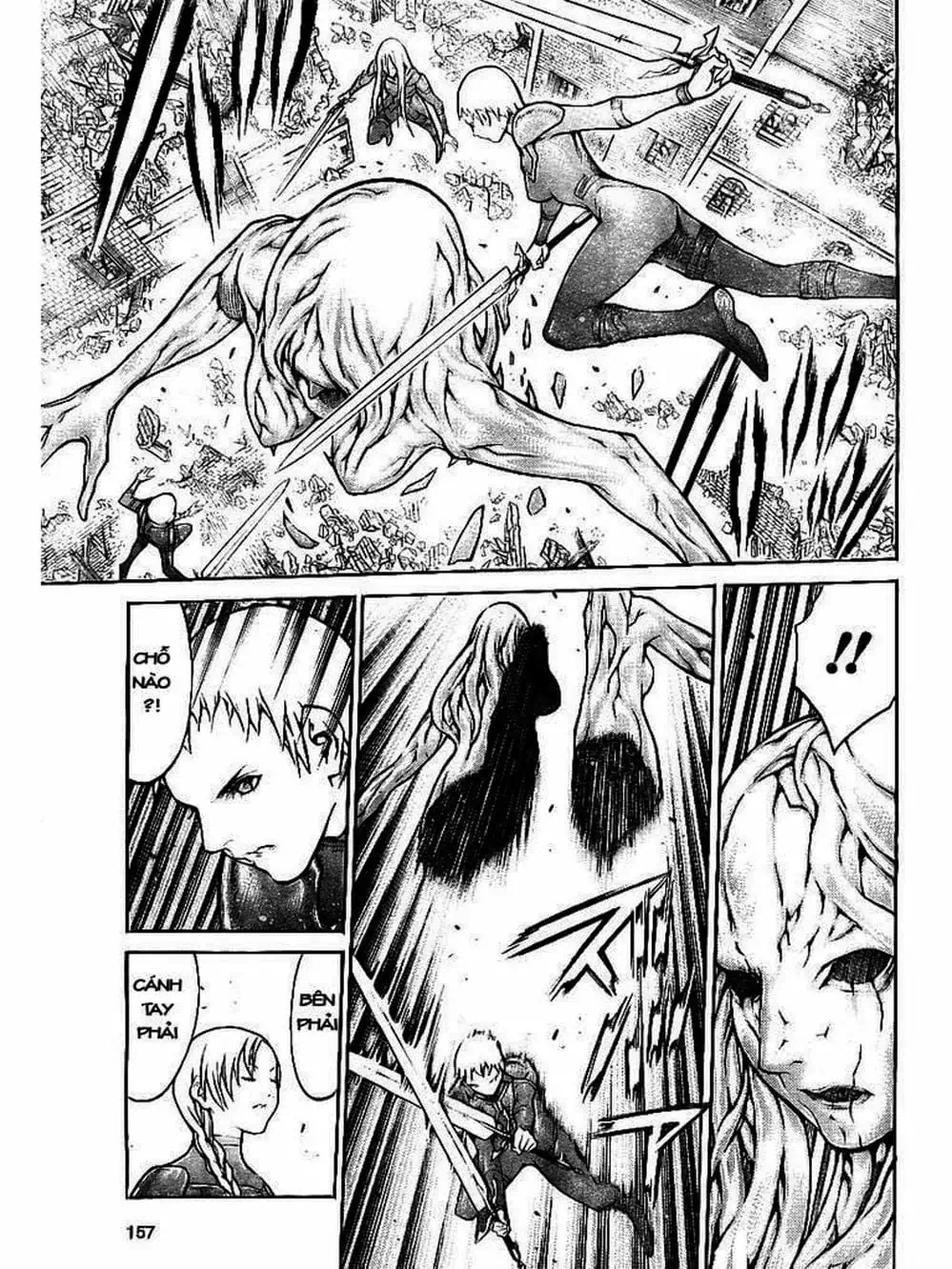 Truyện Tranh Claymore Mắt Bạc trang 4