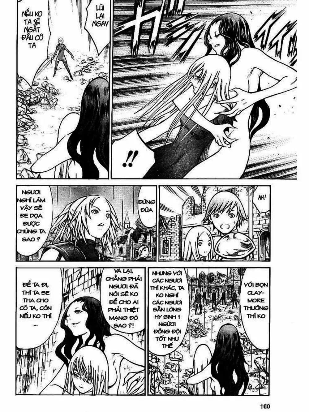 Truyện Tranh Claymore Mắt Bạc trang 4