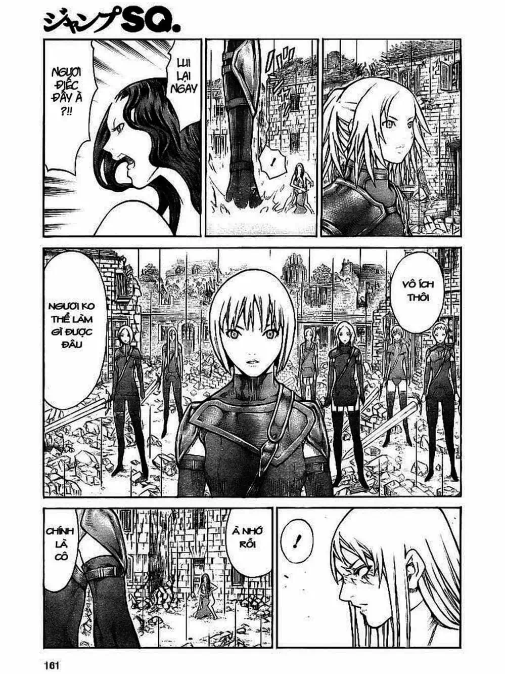 Truyện Tranh Claymore Mắt Bạc trang 4