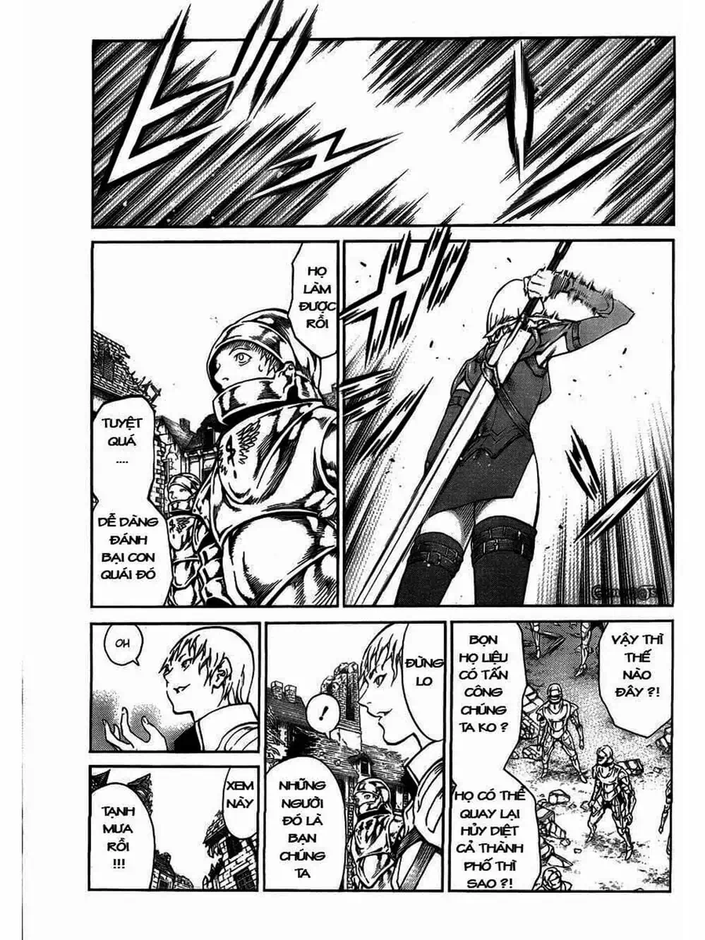 Truyện Tranh Claymore Mắt Bạc trang 4