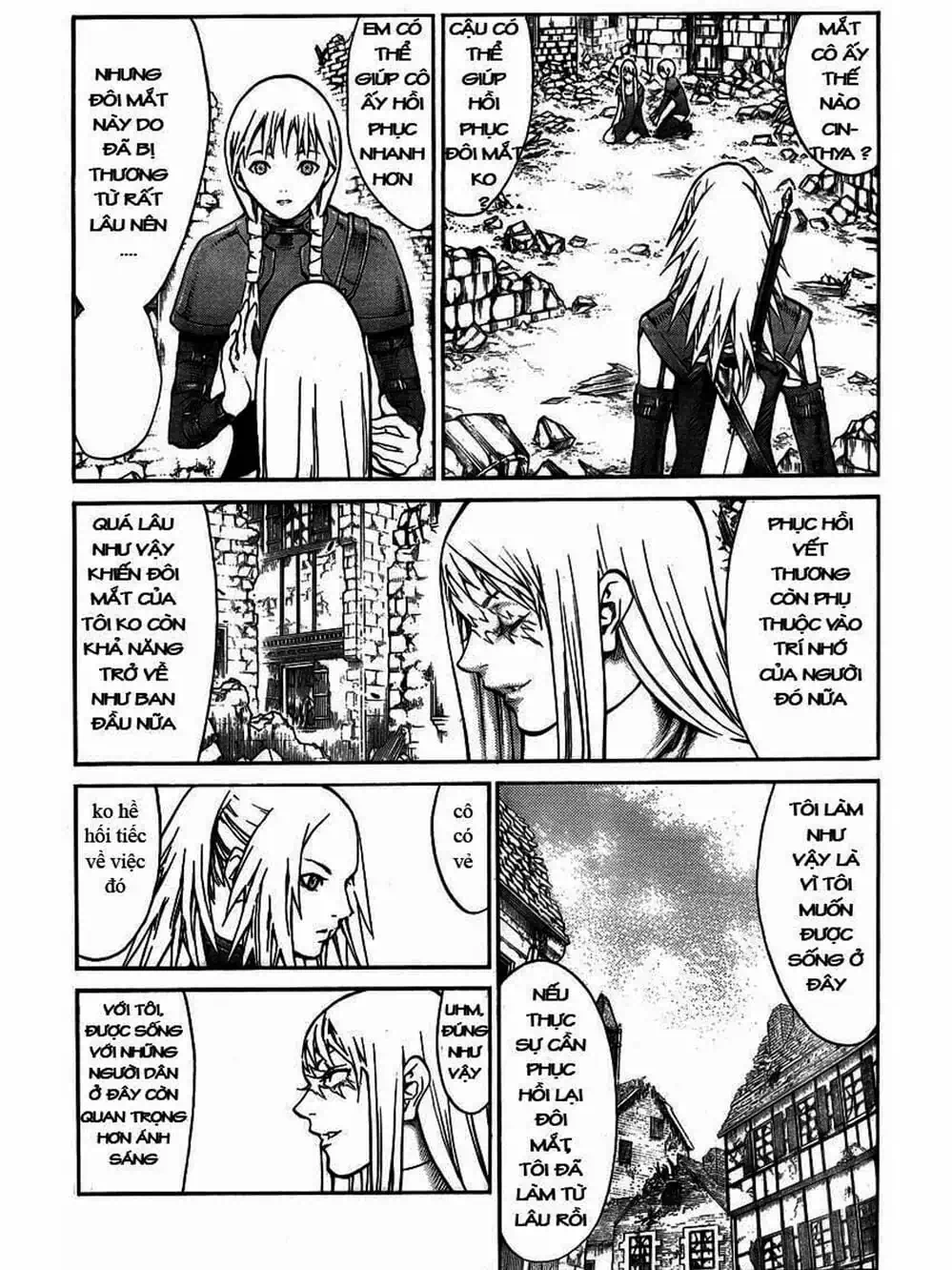 Truyện Tranh Claymore Mắt Bạc trang 4